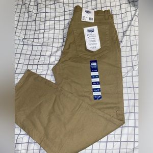 Men’s Saddlebred Denim Khaki Pants - comfort flex - relaxed fit - 32x30